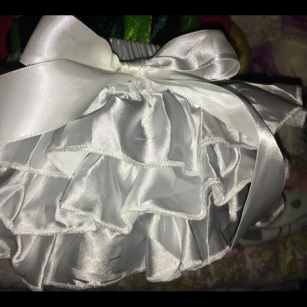 Satin diaper cover